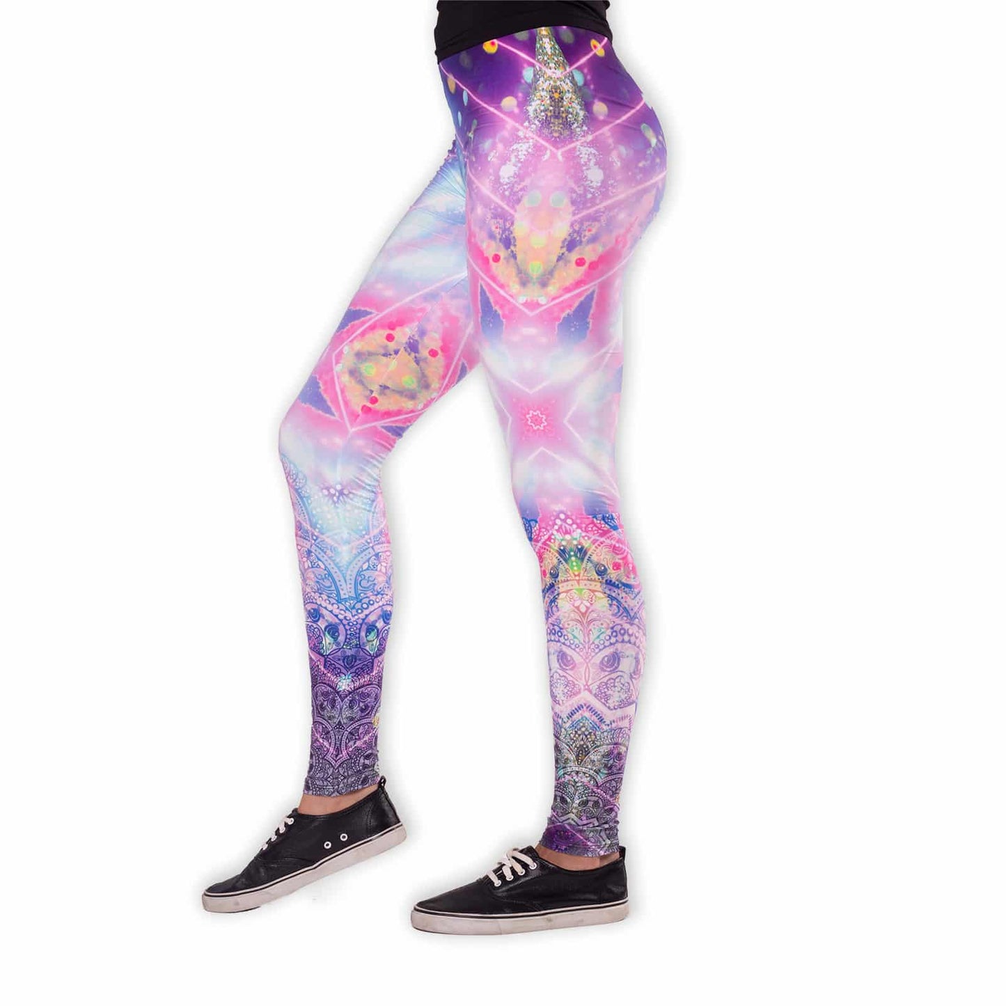 Sterrenhemeltjelief space legging zijkant