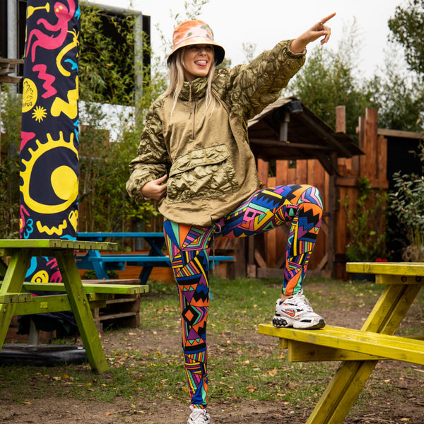 Tribalruitblokje Legging
