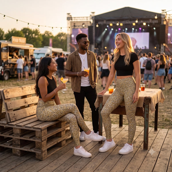 Gold Rush Disco Dust Legging