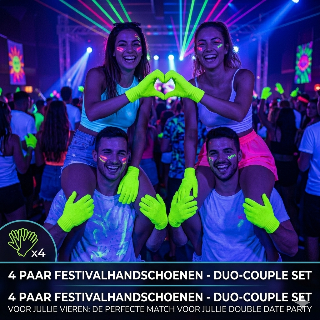 Geen blacklight, geen party