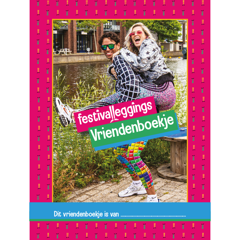 
                      
                        Festivalleggings Vriendenboekje
                      
                    