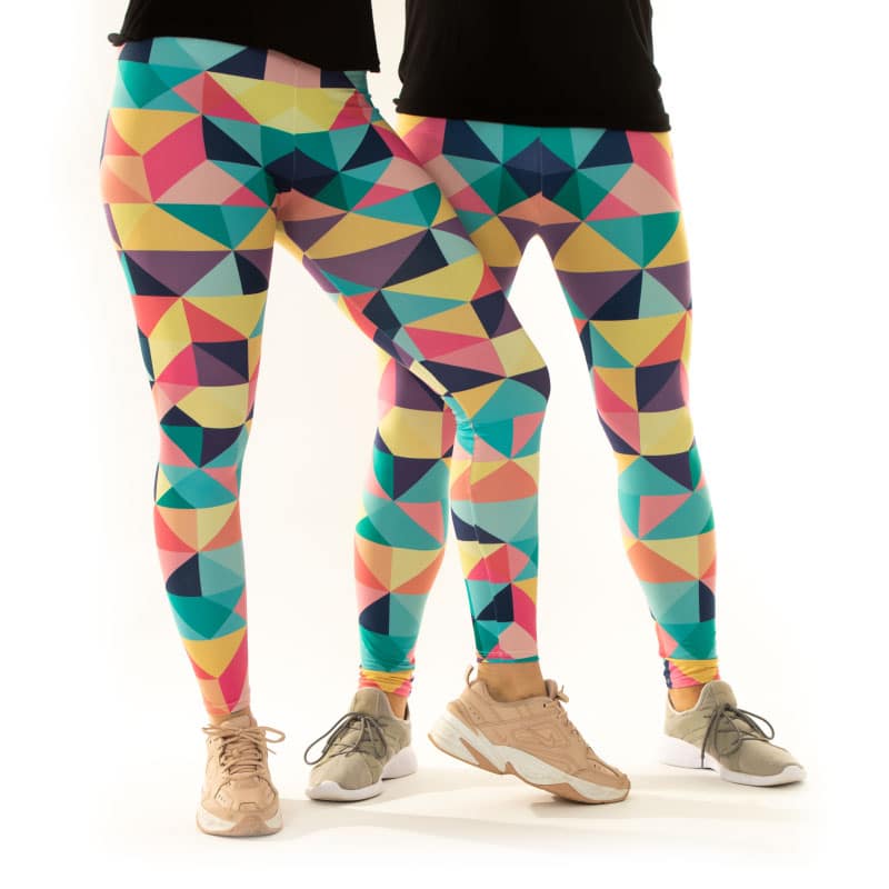 Kind legging - 2 benen driehoeken